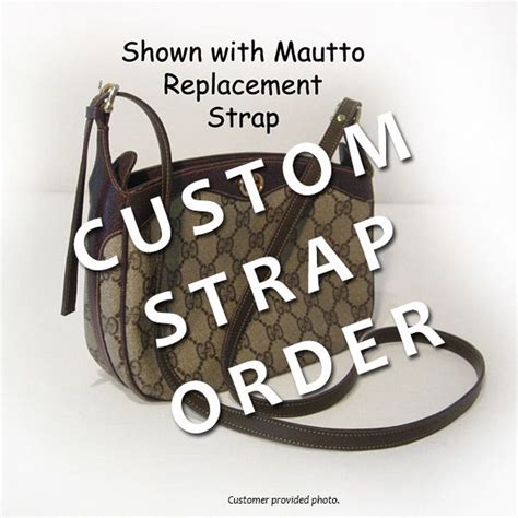 gucci color cloth straps|replacement straps for Gucci handbags.